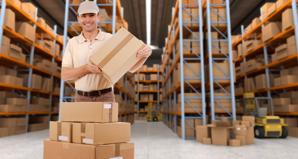 Man working in the warehouse