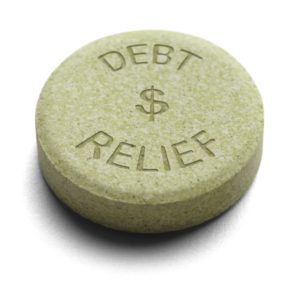 debt relief tablet