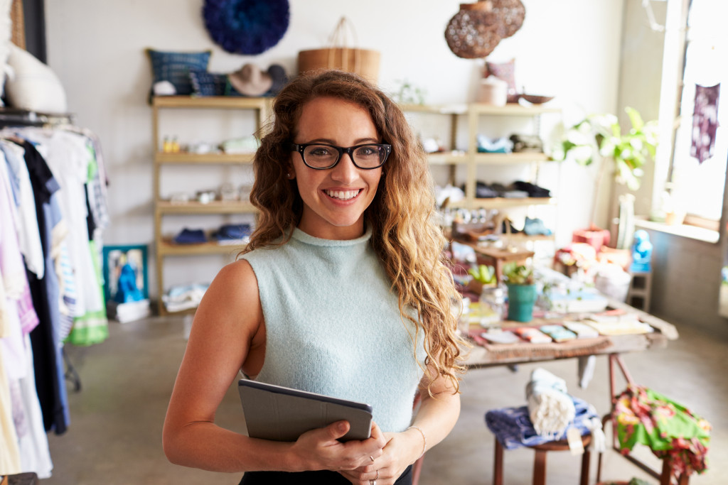 business owner of small shop